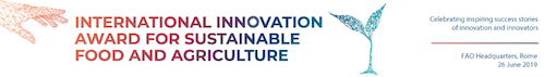International Innovation Award for Sustainable Food and Agriculture